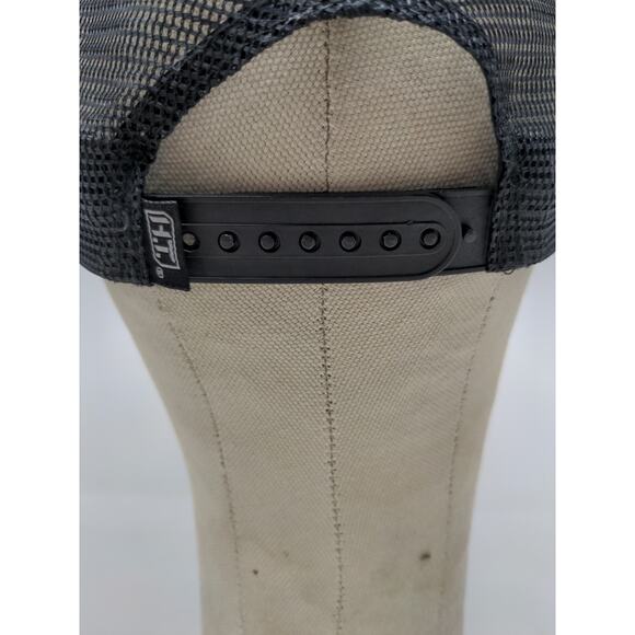 Highland Tactical Patriotic Hat Mesh Back Snapback Embroidered Flag Black OSFM - Picture 7 of 11